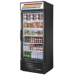 True GDM-26-HST02-HC~TSL01 - Merchandiser, one-section, powder coated exterior, (1) glass hinged door